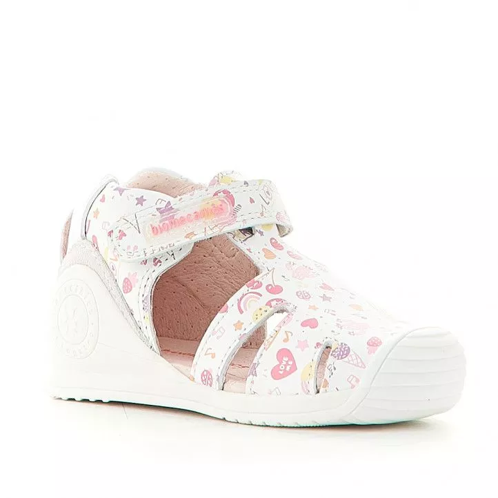 Sandalias abotinadas Biomecanics con varios dibujos estampados