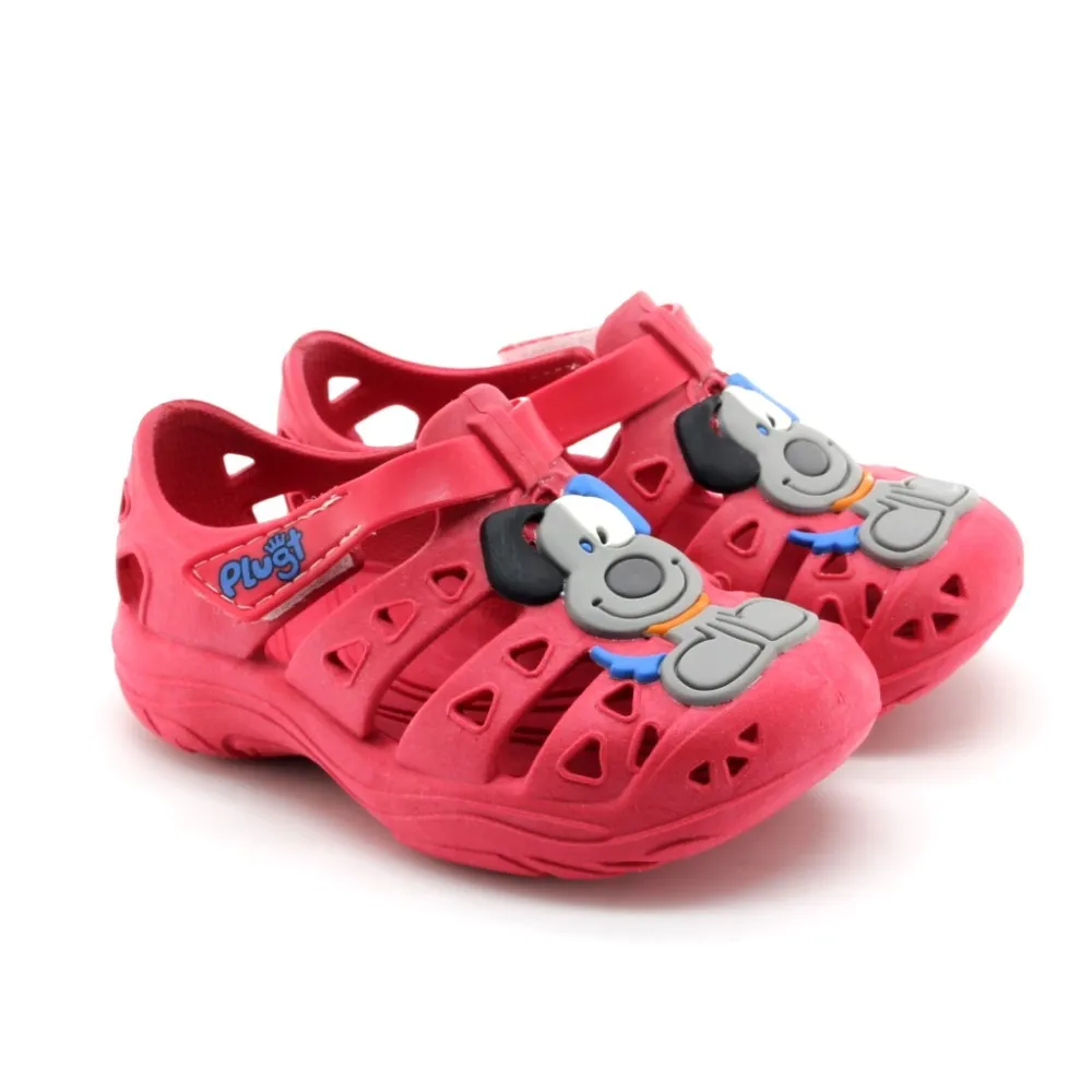 Sandalias de agua Plugt Perro Rojo