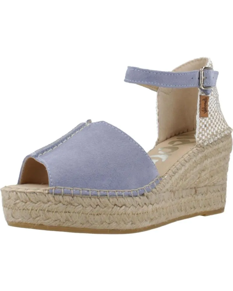 Sandalias VIDORRETA  de Mujer ALPARGATAS MUJER MODELO 35800SRT54 COLOR AZUL  JEANS