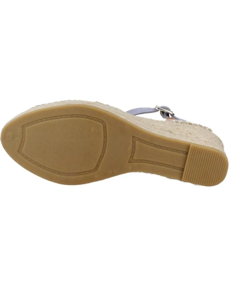 Sandalias VIDORRETA  de Mujer ALPARGATAS MUJER MODELO 35800SRT54 COLOR AZUL  JEANS