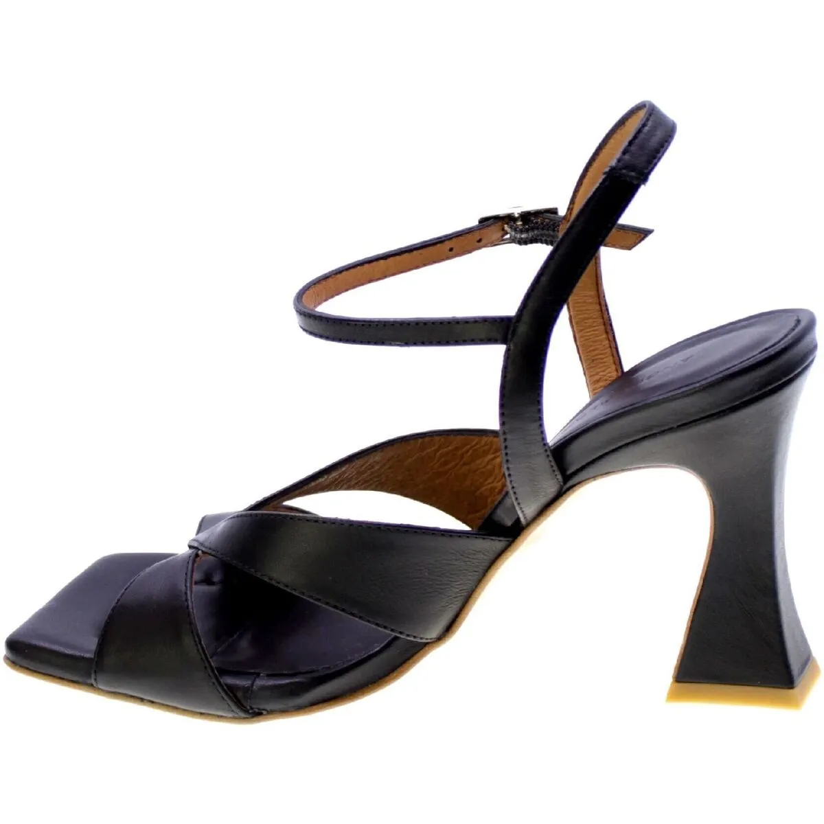 Sandalo Donna Nero Magda 24083
