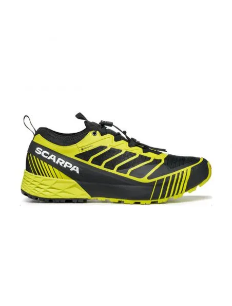SCARPA Zapatillas Ribelle Run GTX Hombre Black/Lime