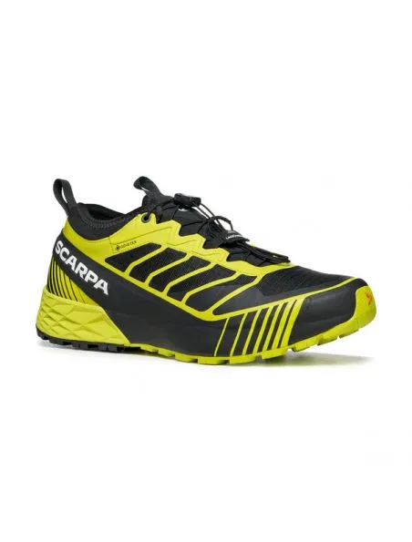 SCARPA Zapatillas Ribelle Run GTX Hombre Black/Lime
