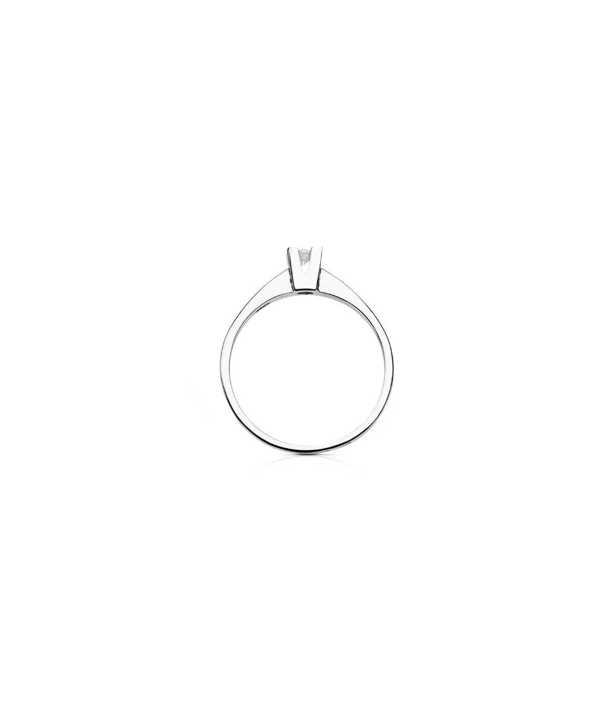 Solitaire Parisee 0.100 Ct. 18K