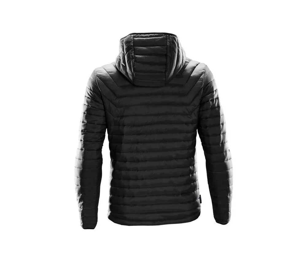STORMTECH SHAFP1  MEN'S HOODED DOWN JACKET  BLACK / CHARCOAL