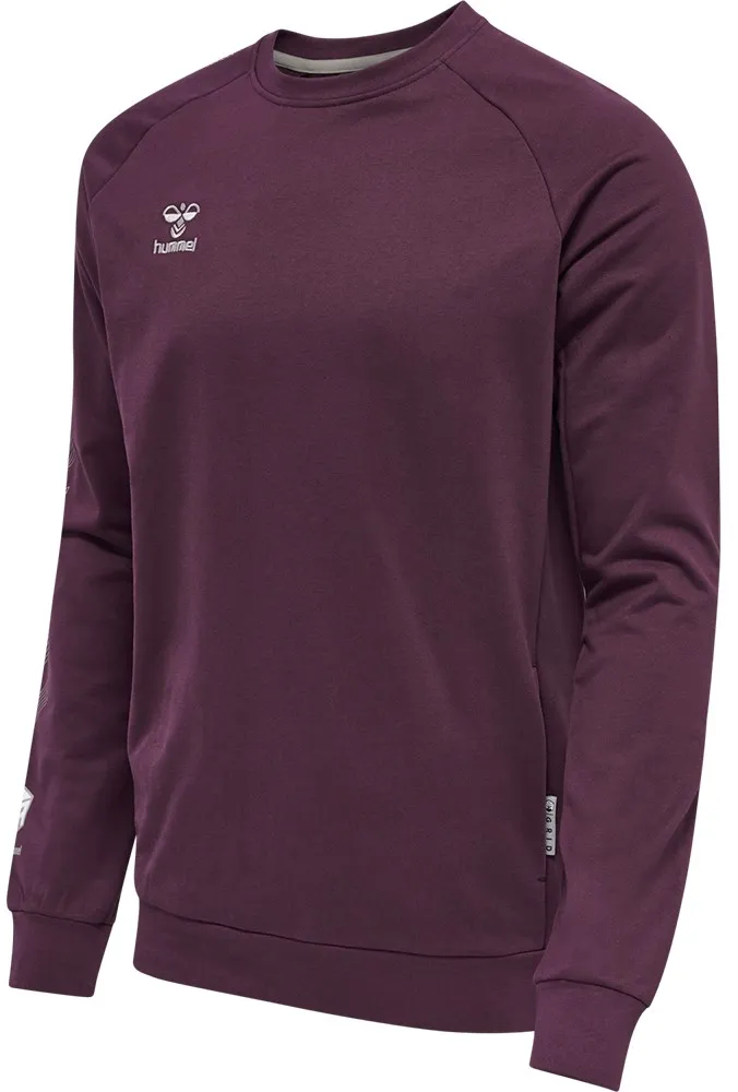 Sudadera Hummel hmlMOVE GRID COTTON SWEATSHIRT