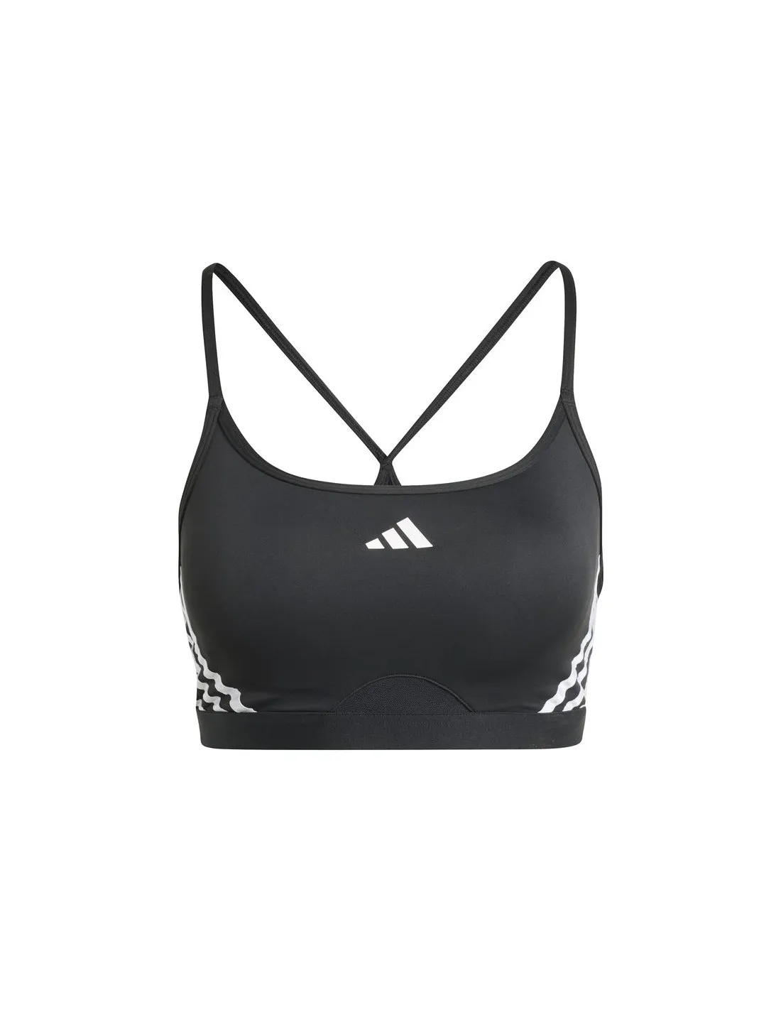 Sujetador Deportivo de Fitness adidas Aeroreact Training Mujer Negro