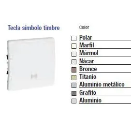 TECLA CAMPANA MARFIL EUNEA 70906.25