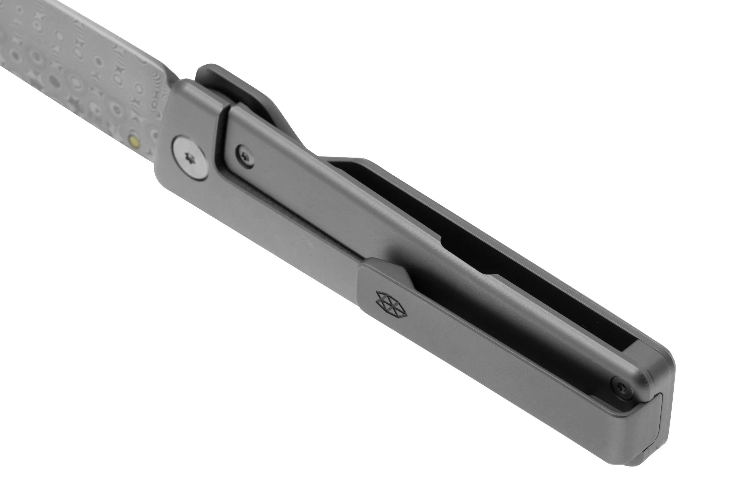 THE JAMES BRAND THE CHAPTER 2 KN12725200 GREY TITANIUM, NAVAJA EN ACERO DAMASCO