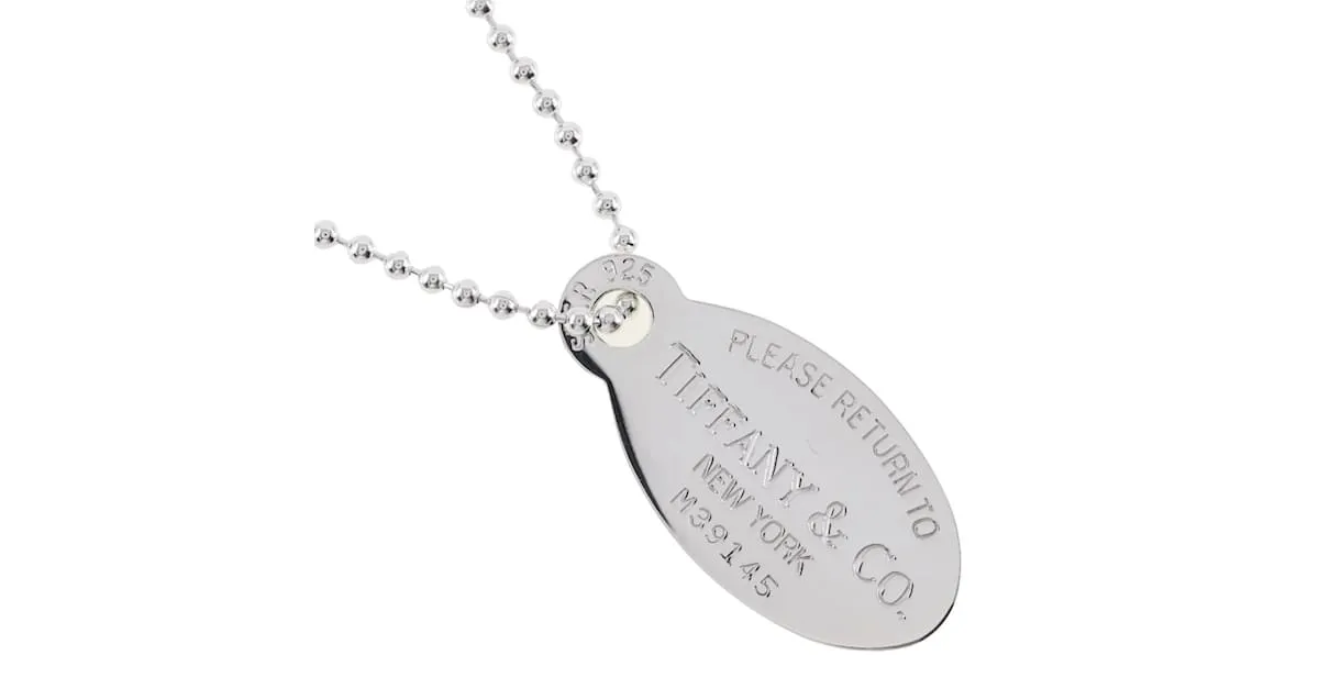 Tiffany & Co. Regreso al collar en plata 925 