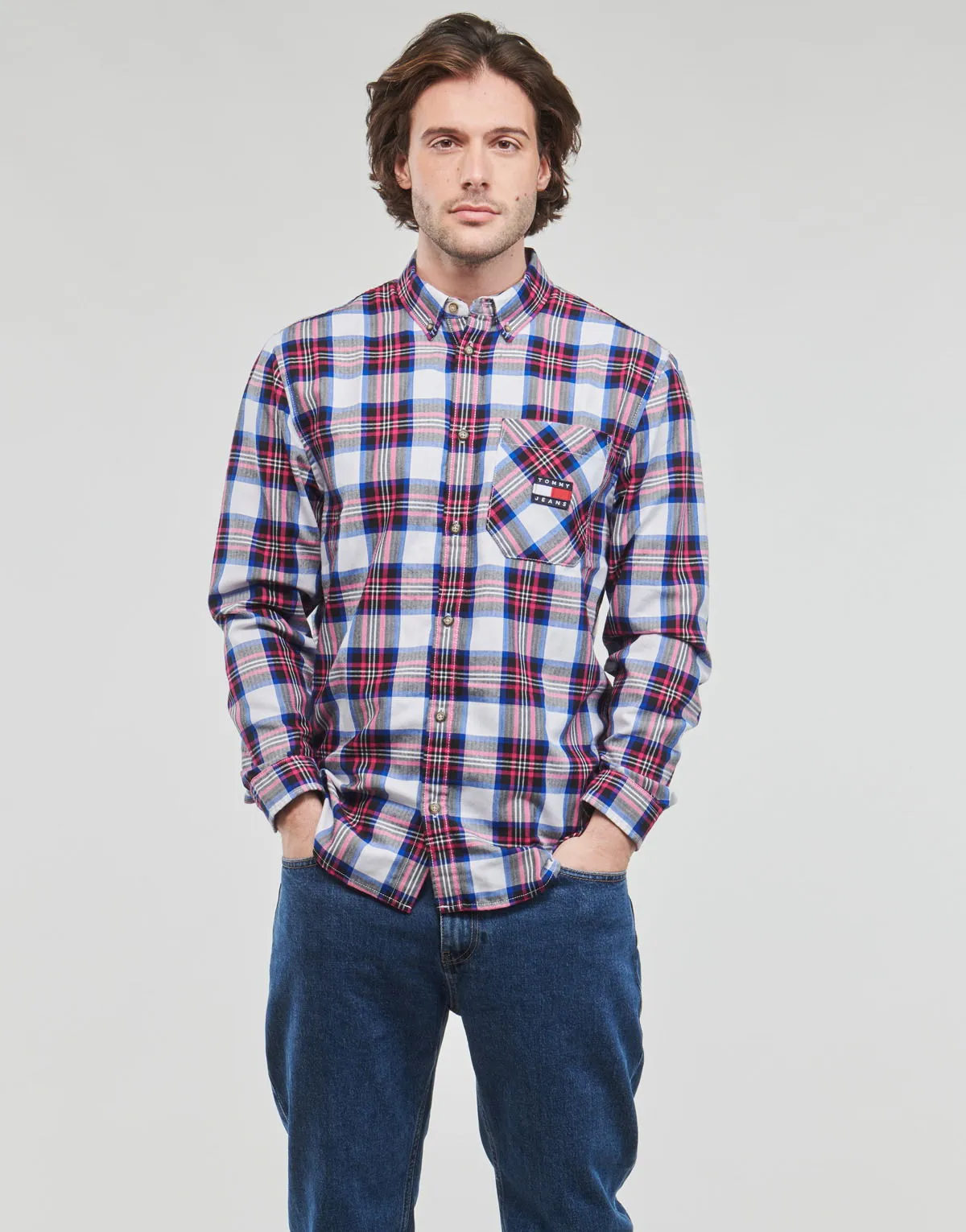 Tommy Hilfiger Shirt Tommy Jeans TJM RELAXED FLANNEL
