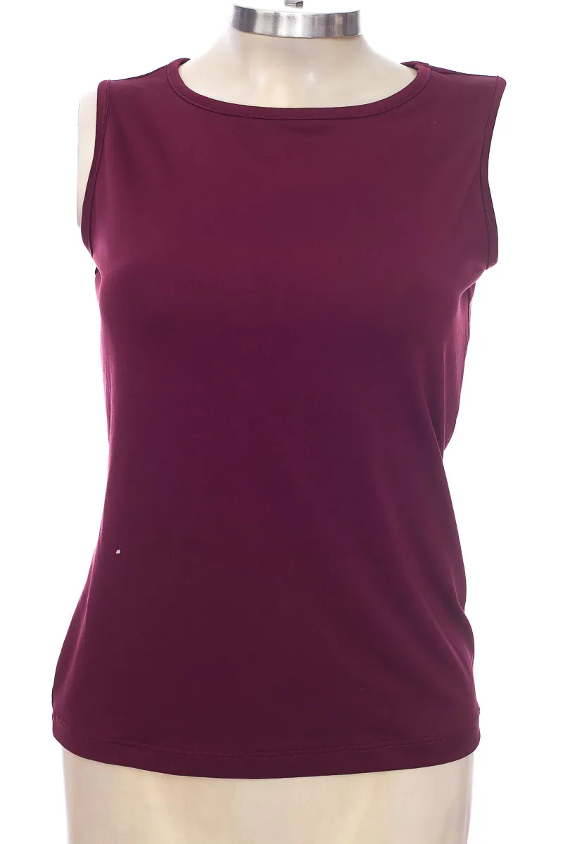 TOP / CAMISETA COLOR VINOTINTO  FACOL
