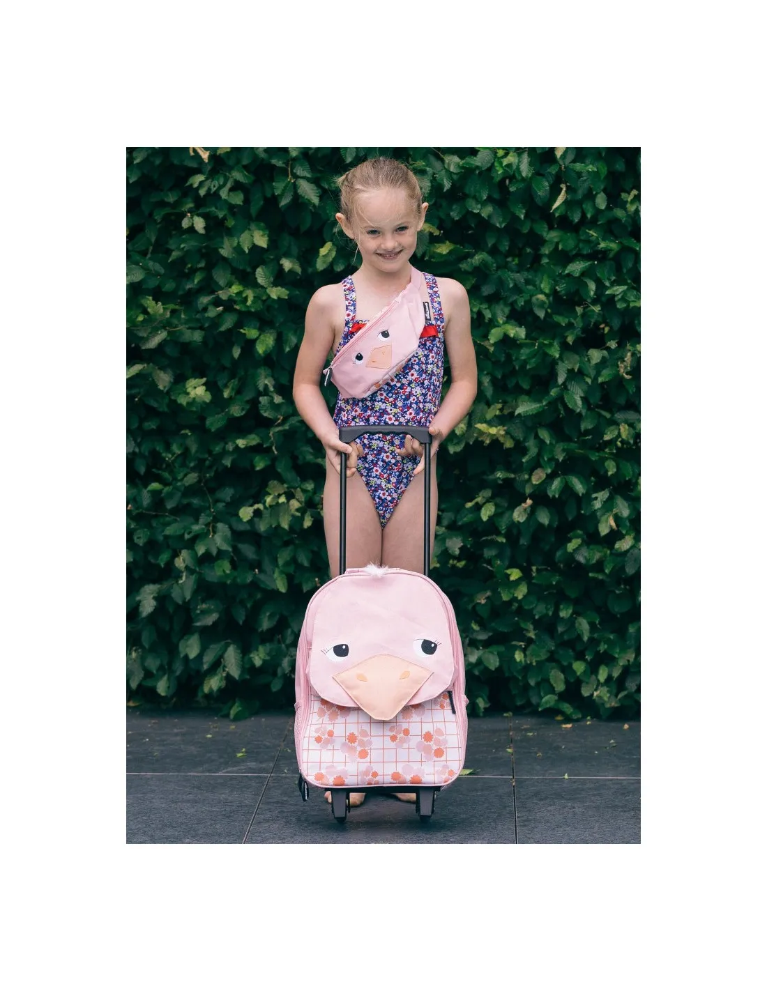 Trolley infantil avestruz Déglingos