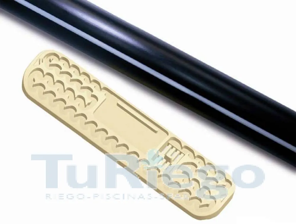 Tubo goteo AZUD PRO Ø 20 mm espesor 1,1 mm. gotero turbulento (rollo 300 ml.)