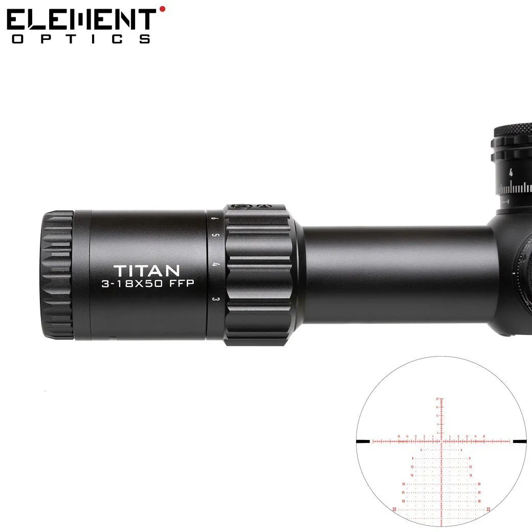 VISOR ELEMENT OPTICS TITAN 318X50