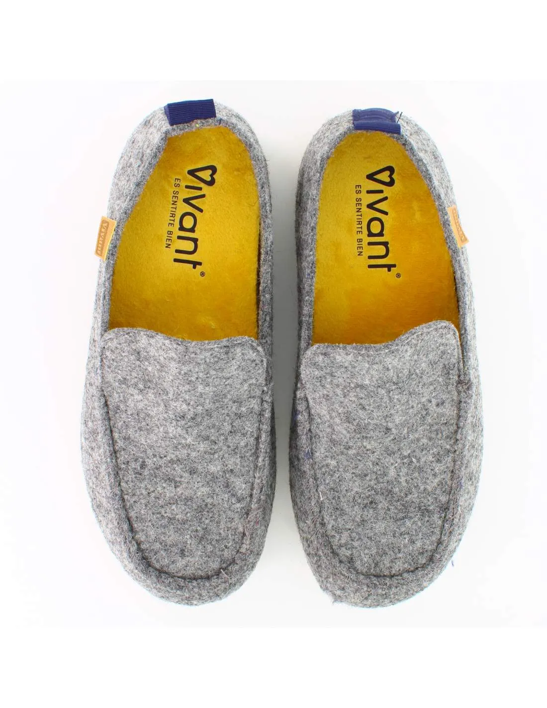 Zapatilla de Casa Fieltro Gris