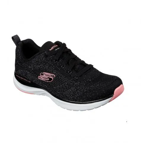 ZAPATILLA  MUJER  SKECHERS ULTRA GROOVE  149019 BKPK