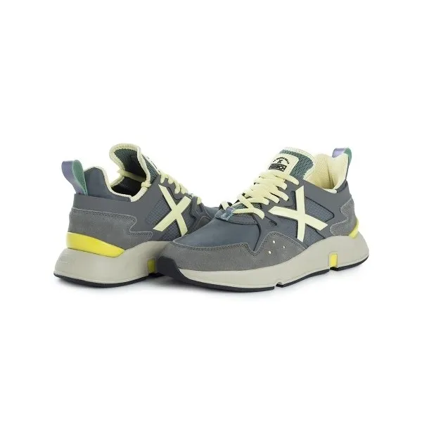 Zapatilla Munich Click 29 Gris Mujer