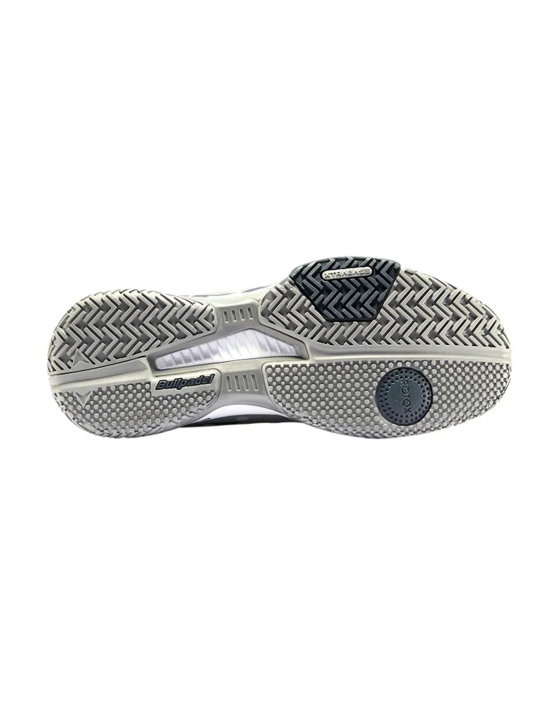 Zapatillas Bullpadel Hack Hybrid Gris 22V
