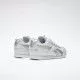 Zapatillas deportivas Reebok blancas con franjas metalizadas royal  classic jogger