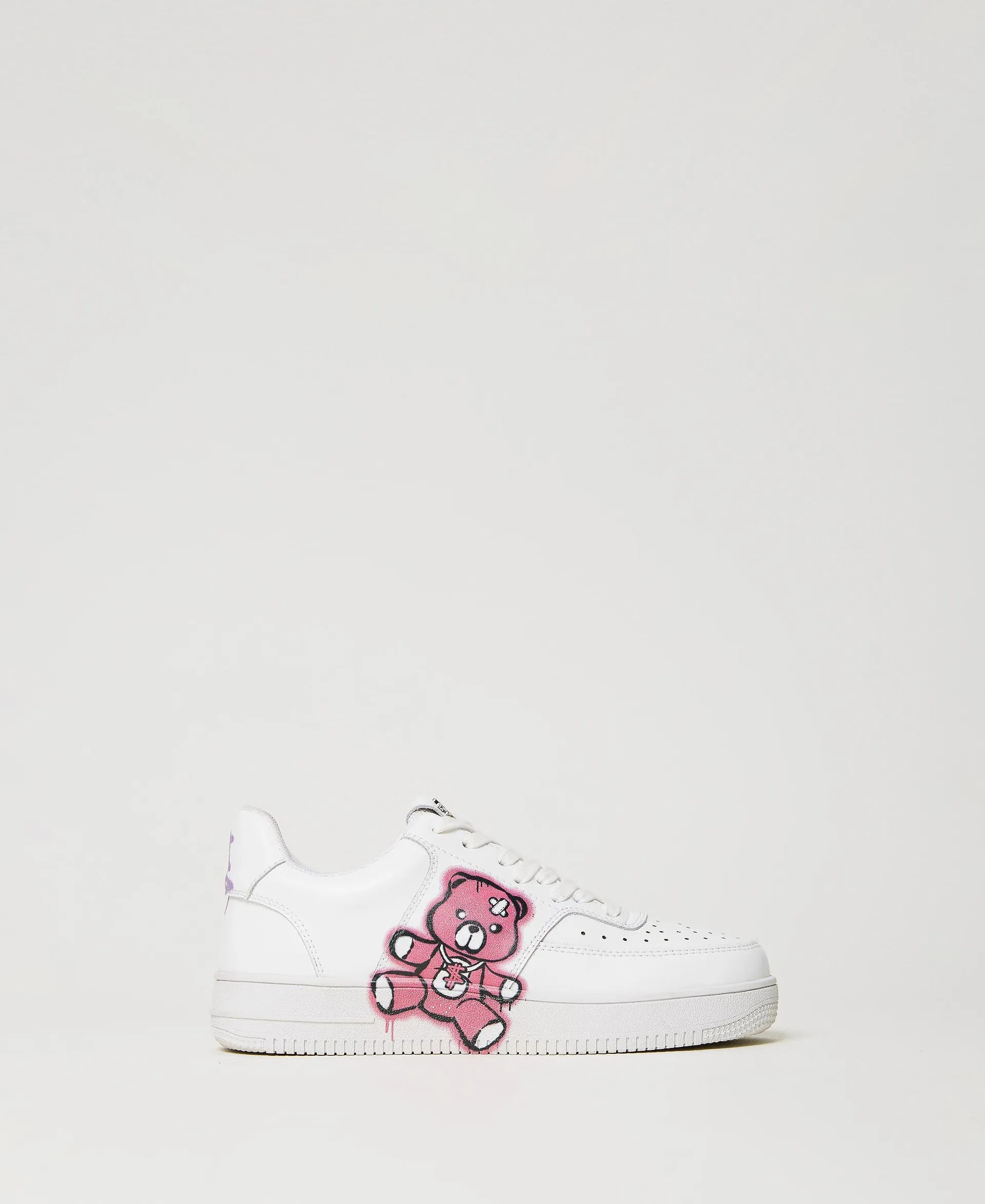 Zapatillas MYFO en piel con estampado