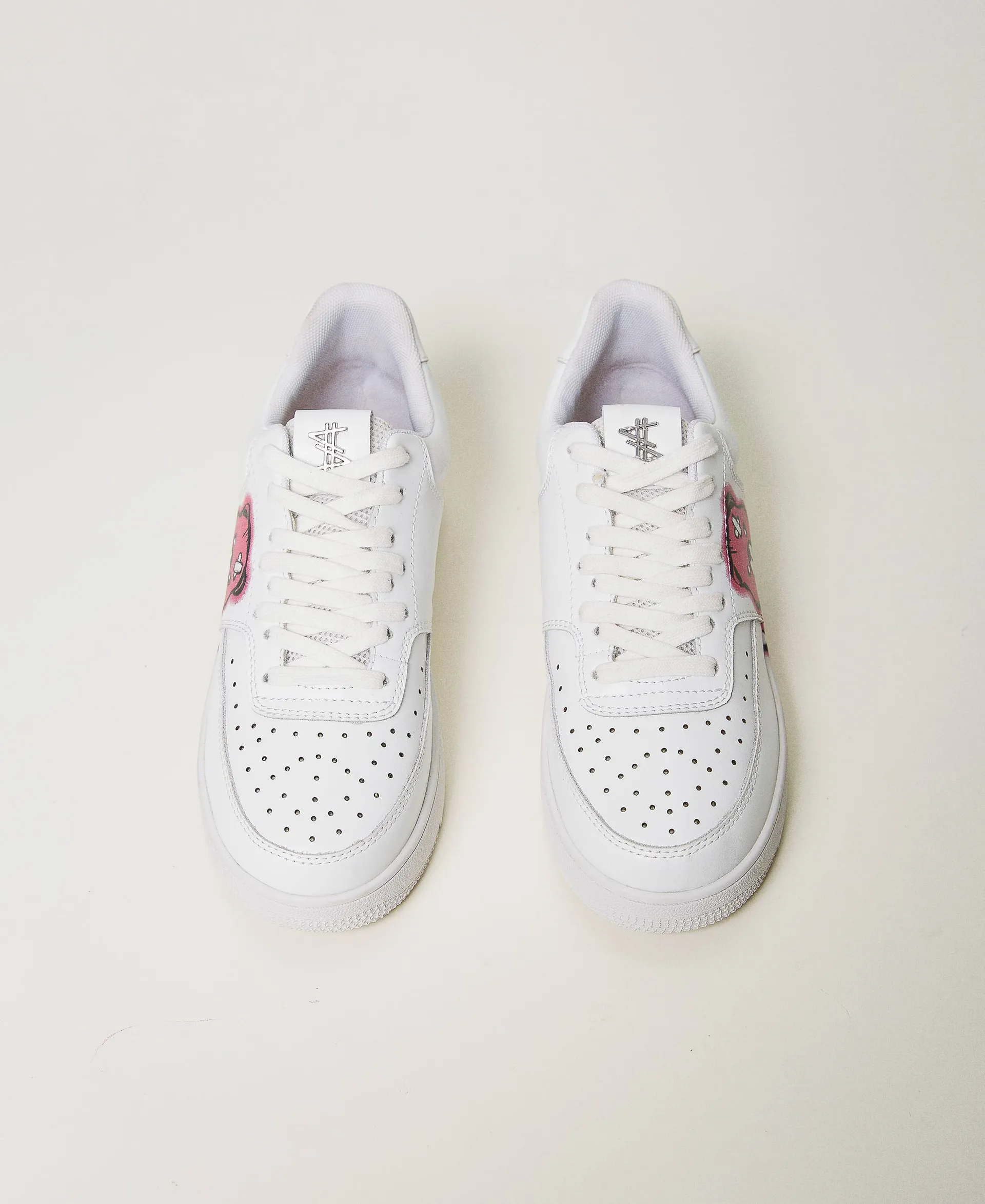 Zapatillas MYFO en piel con estampado