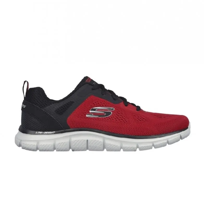 Zapatillas Track Broader rojo, negro