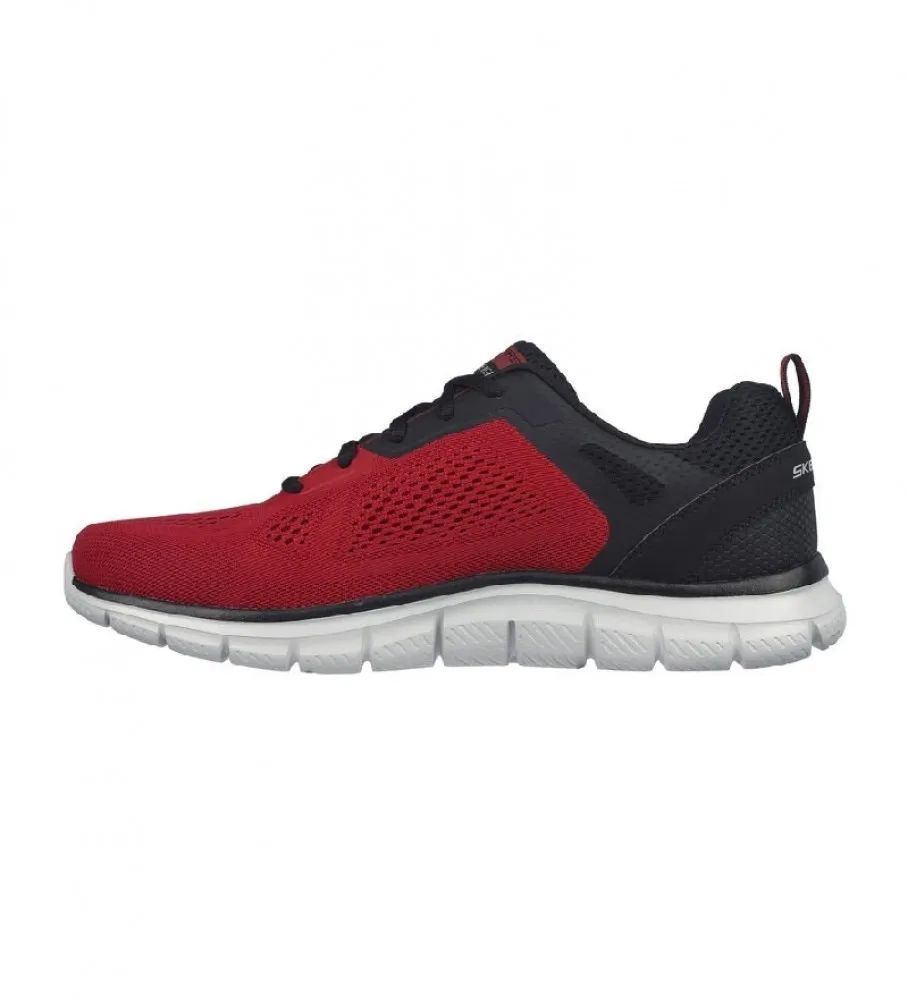 Zapatillas Track Broader rojo, negro
