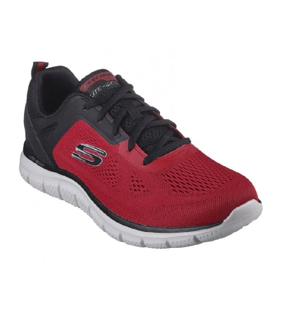 Zapatillas Track Broader rojo, negro