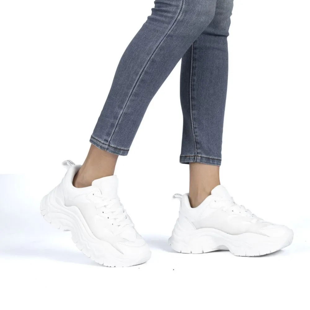 ZAPATILLAS URBANAS PARA MUJER TIME CHOPPER LZ070001 BLANCO