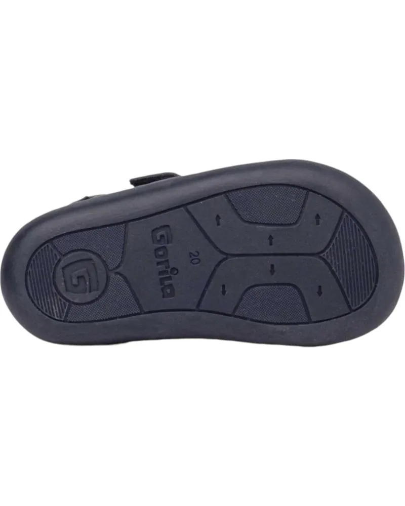 Zapatos GORILA  de Niño ZAPATILLAS DEPORTE 75954 DEPORTIVA RESPETUOSA  AZUL
